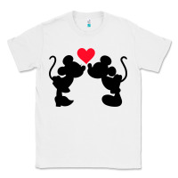 White Minnie Mouse Classic Tee - CowhideDigitalArt