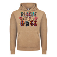 Vintage Coffee rescue all the dogs Vintage Hoodie - Zillion Design Studio