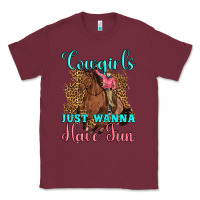 Burgundy cowgirls just wanna have fun Classic Tee - Artiststas