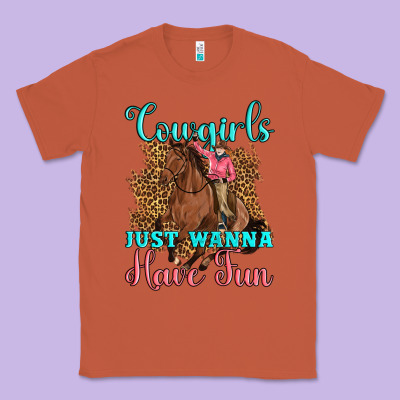 Cowgirls Just Wanna Have Fun Classic Tee Designed By Artiststas