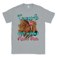Heather Grey cowgirls just wanna have fun Classic Tee - Artiststas