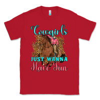 Red cowgirls just wanna have fun Classic Tee - Artiststas