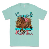 Seafoam cowgirls just wanna have fun Classic Tee - Artiststas