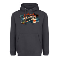 Smoke patriotic drunk america Heavyweight Hoodie - NancyCooperArtShop