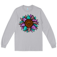 Moon Dust sunflower leopard color Long Sleeve Tee - JahusDesignShop