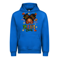 Cobalt mini claus messy bun Urban Hoodie - texasbilliewilder