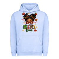 Pigment Grape Ice mini claus messy bun Urban Hoodie - texasbilliewilder