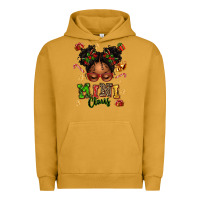 Pigment Peanut Butter mini claus messy bun Urban Hoodie - texasbilliewilder