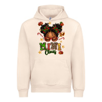 Sandshell mini claus messy bun Urban Hoodie - texasbilliewilder