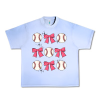 Grape Ice baseball coquette bow Urban Heavy Tee - JahusDesignShop