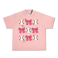 Salmon baseball coquette bow Urban Heavy Tee - JahusDesignShop