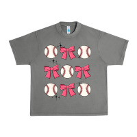 Tornado baseball coquette bow Urban Heavy Tee - JahusDesignShop