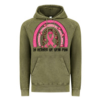 Vintage Olive in october we wear pink rainbow Vintage Hoodie - JahusDesignShop