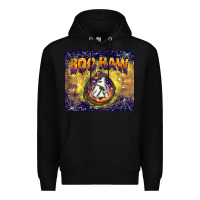 Black boo haw tumbler Premium Hoodie - BarkalooDesign