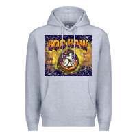 Heather Grey boo haw tumbler Premium Hoodie - BarkalooDesign