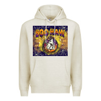 Oatmeal Heather boo haw tumbler Premium Hoodie - BarkalooDesign