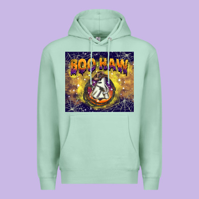 Boo Haw Tumbler Premium Hoodie Designed By Barkaloodesign
