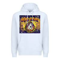 White boo haw tumbler Premium Hoodie - BarkalooDesign