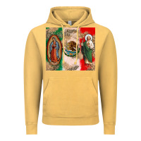 Vintage Mustard Virgin Mary and San Judas Vintage Hoodie - CTS Tumbler Store