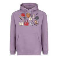 Lavender baseball mom Heavyweight Hoodie - MaliasSmallBusiness