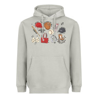 Moon Dust baseball mom Heavyweight Hoodie - MaliasSmallBusiness