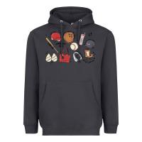 Smoke baseball mom Heavyweight Hoodie - MaliasSmallBusiness