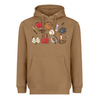 Toasted Coconut baseball mom Heavyweight Hoodie - MaliasSmallBusiness