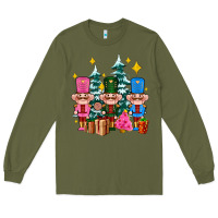 Army Green nutcrackers and gifts ado Long Sleeve Tee - AdoDesignShop