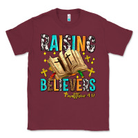 Burgundy Raising believers matthew 4 17 Classic Tee - AdoDesignShop