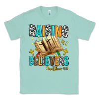 Seafoam Raising believers matthew 4 17 Classic Tee - AdoDesignShop