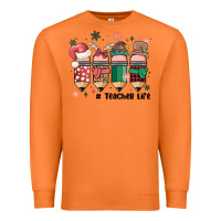 Carrot teacher christmas Premium Sweatshirt - MaliasSmallBusiness