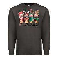 Smoke teacher christmas Premium Sweatshirt - MaliasSmallBusiness