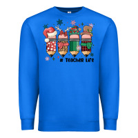 True Royal teacher christmas Premium Sweatshirt - MaliasSmallBusiness