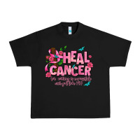 Black heal cancer Urban Heavy Tee - AdoDesignShop
