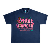 Navy heal cancer Urban Heavy Tee - AdoDesignShop