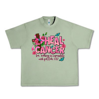 Oil Green heal cancer Urban Heavy Tee - AdoDesignShop