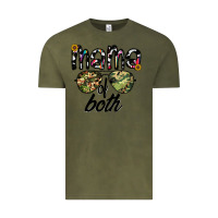 Vintage Olive mama of both Vintage Tee - CowhideDigitalArt