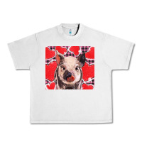 Lunar Rock valentine's day glitter hearts pig Urban Heavy Tee - BarkalooDesign