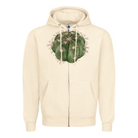 Sandshell eagle claws cactus Zipper Hoodie - LillyAllenDesigns
