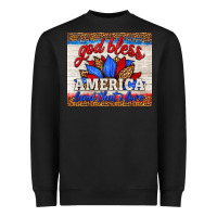 Black god bless america land that i love Heavyweight Sweatshirt - HRA Design Shop