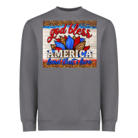 Storm god bless america land that i love Heavyweight Sweatshirt - HRA Design Shop