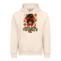 Sandshell santas favorite pharmacy tech afro messy bun Urban Hoodie - texasbilliewilder