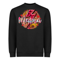 Black mama lighting bolt Heavyweight Sweatshirt - RacoonDesign
