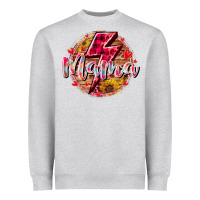 Heather Grey mama lighting bolt Heavyweight Sweatshirt - RacoonDesign