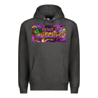 Charcoal Heather drink up witches Premium Hoodie - BarkalooDesign
