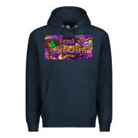 Navy drink up witches Premium Hoodie - BarkalooDesign