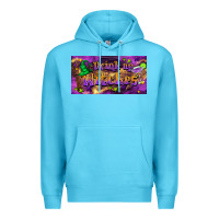Ocean Blue drink up witches Premium Hoodie - BarkalooDesign