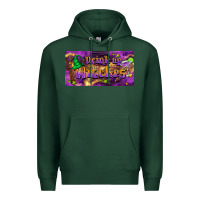 Sports Green drink up witches Premium Hoodie - BarkalooDesign