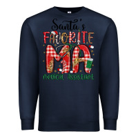 Navy santa favorite medical assistant Premium Sweatshirt - MaliasSmallBusiness