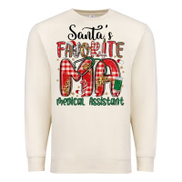 Sandshell santa favorite medical assistant Premium Sweatshirt - MaliasSmallBusiness
